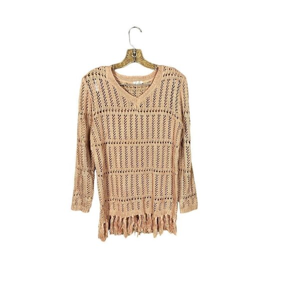 En Creme Tops - En Creme Women's Crocheted Top
